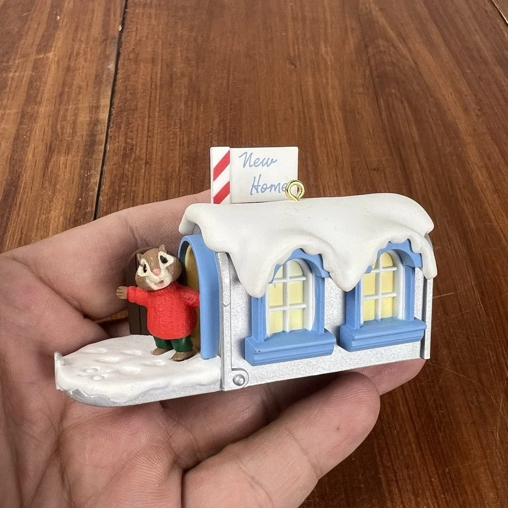 Hallmark 1996 New Home House Hanging Plastic Multicolor Christmas Ornament